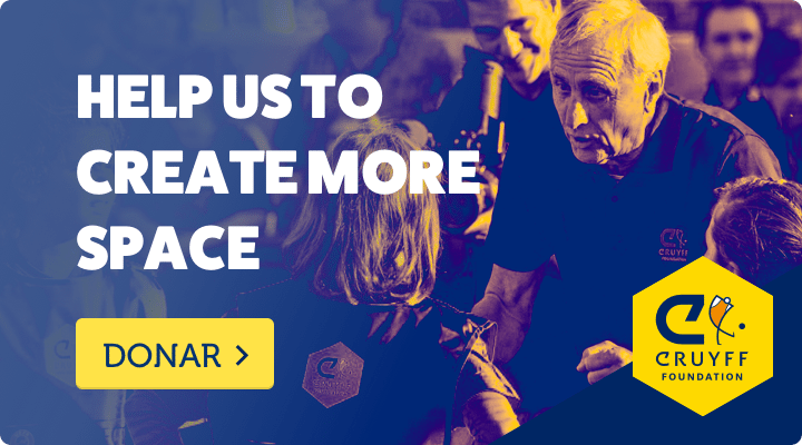 Help us to create more space - Cruyff Foundation