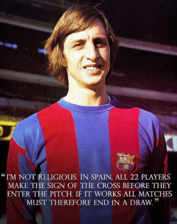 Johan Cruyff quote