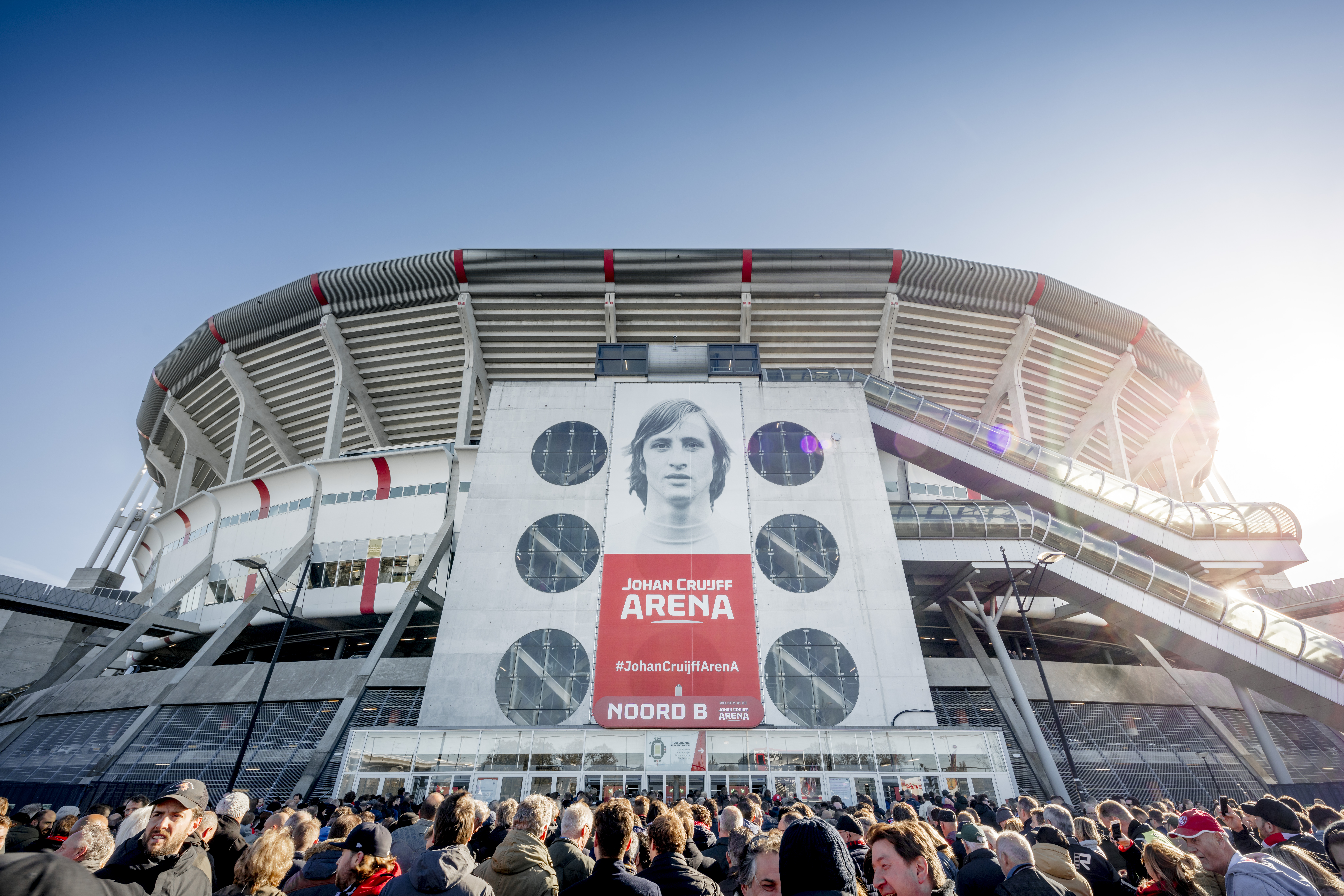 Amsterdam Arena Verbouwing 2021 Johan Cruyff Arena The World Of Johan Cruyff